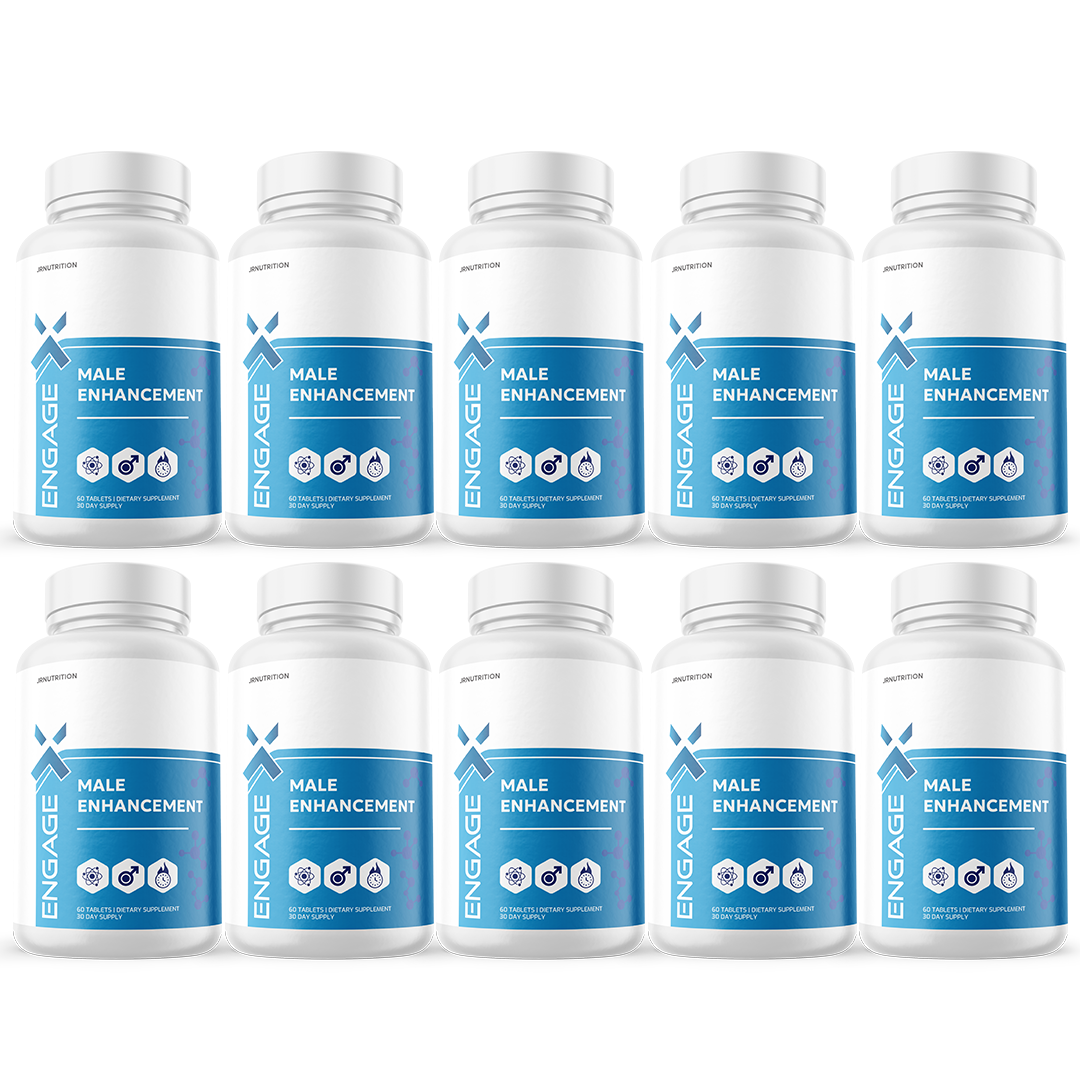 Engage X - Male Enhancement Dietary Supplement 60 Tablets (10 Pack)